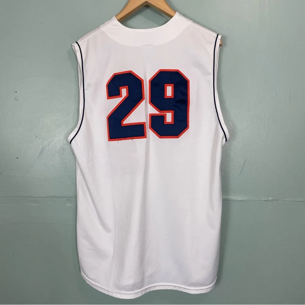 Nike BIG Illinois NCAA Authentic Vest Jersey Baseball‎ Button Stitched Sz 48